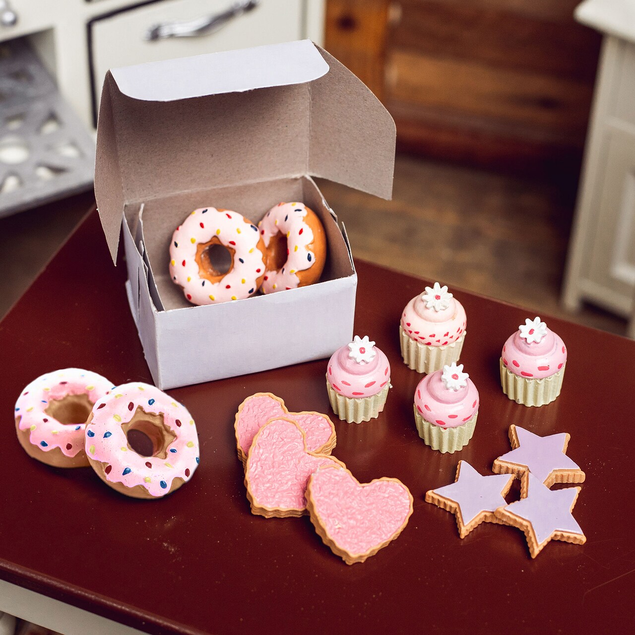 The Queen's Treasures 18 Inch Doll 16 Piece Bakery Accessory Set